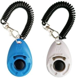 LaZimnInc Dog Training Clicker with Wrist Strap